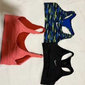 Sports Bra Bundle (Nike & Lululemon)